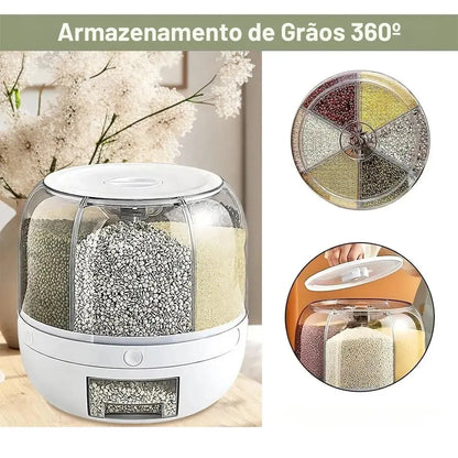 Dispensador de Grãos 360º